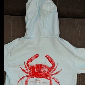Color Comfort Crab Island hoodie